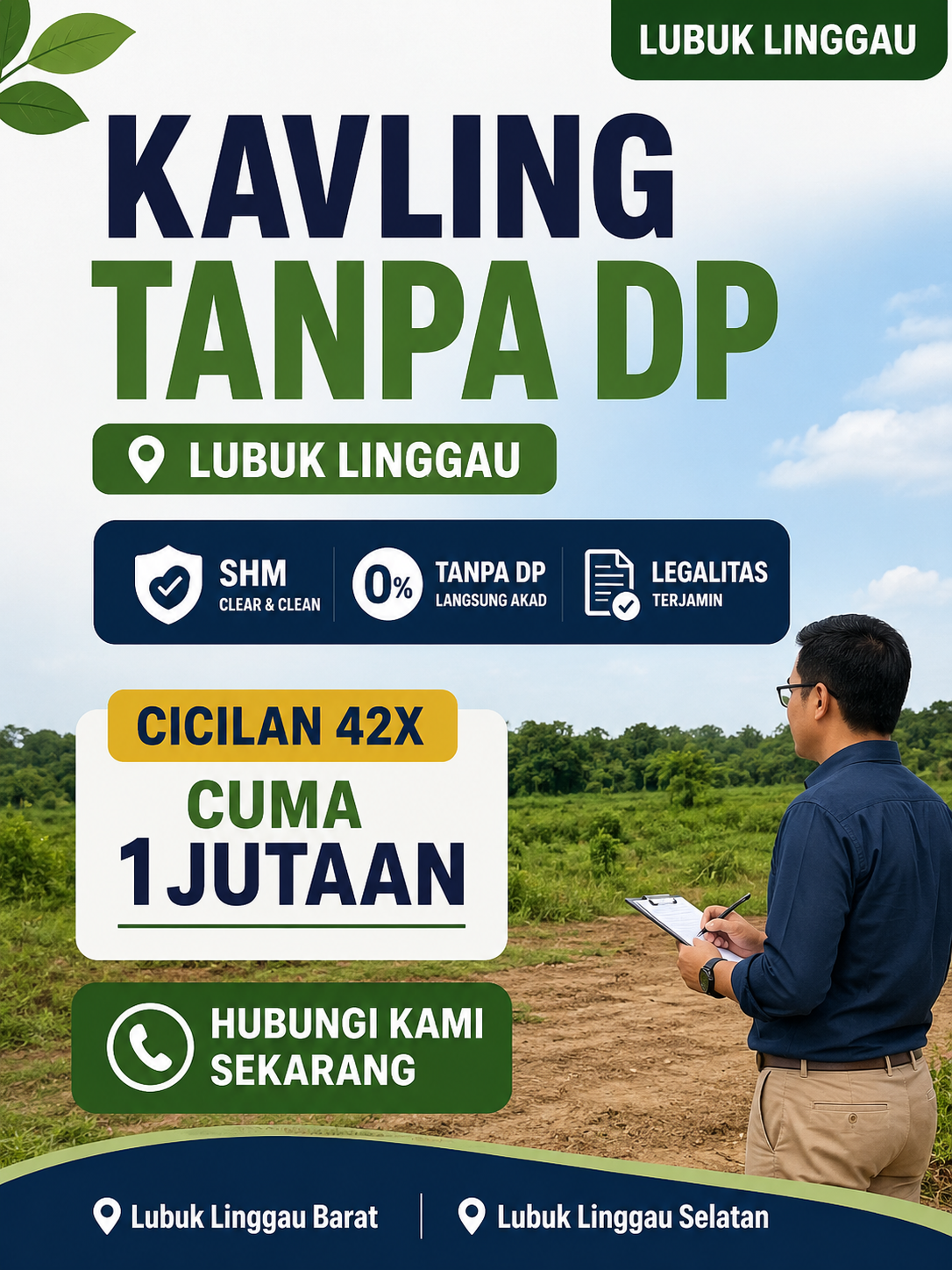 Flyer Kavling Tanpa DP 01